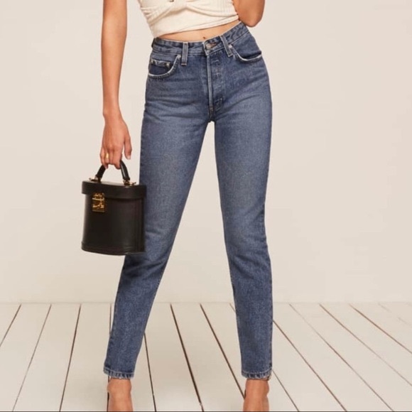 Reformation mellisa high and skinny Jean (high waisted)bin 24 - Picture 1 of 6